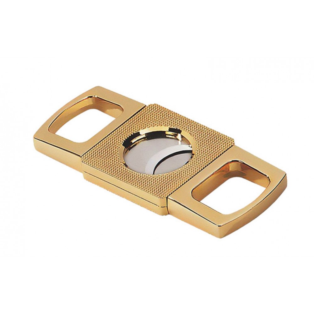 Gold Precision Made Guillotine Cigar Cutter Planet Cigars